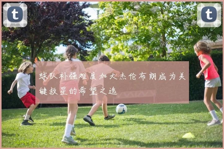 球队补强难度加大杰伦布朗成为关键救星的希望之选